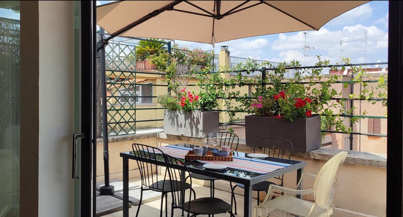 Una Favolosa Terrazza Nel Centro Di Roma Екстер'єр фото